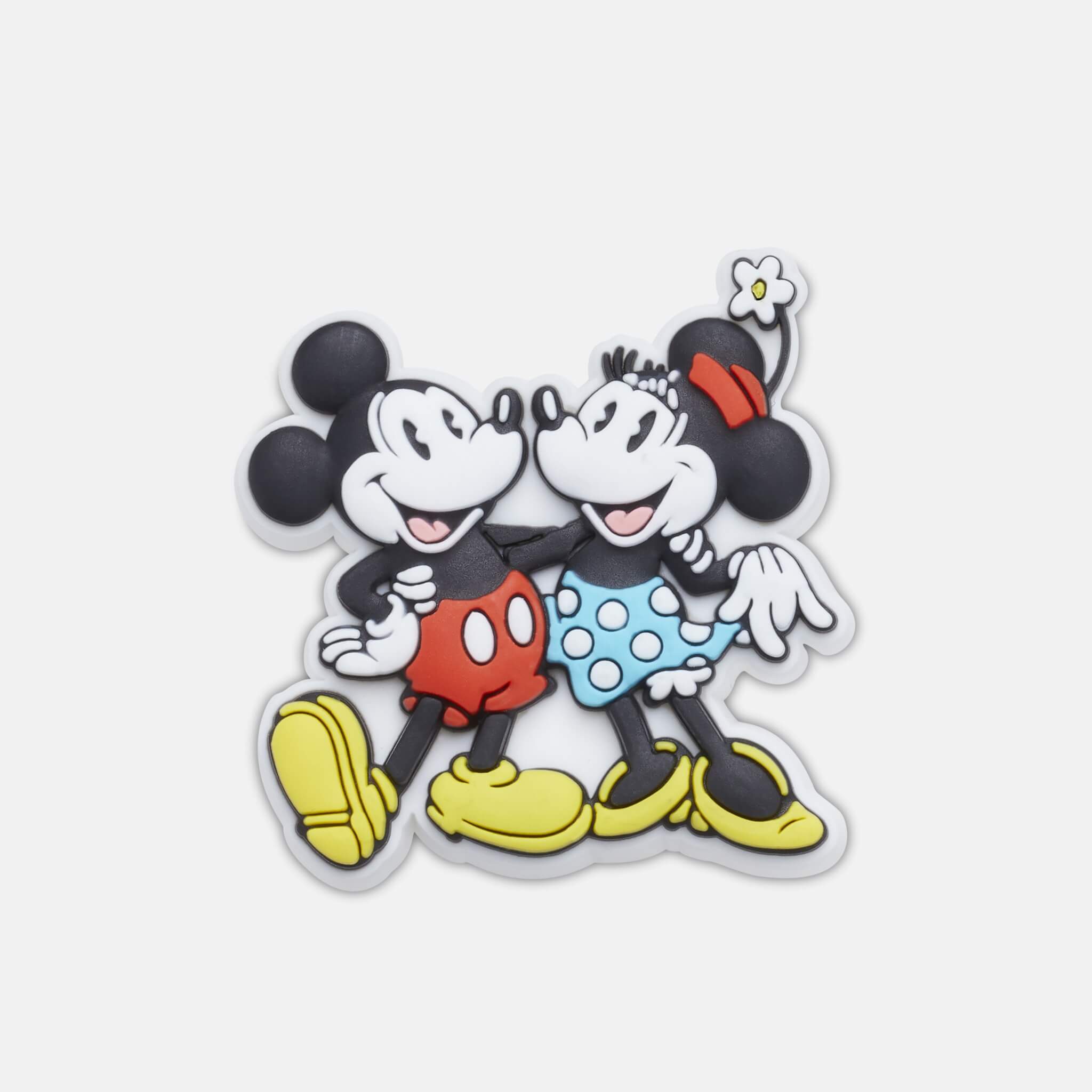 Przypinka Jibbitz – Mickey and Minnie Holding