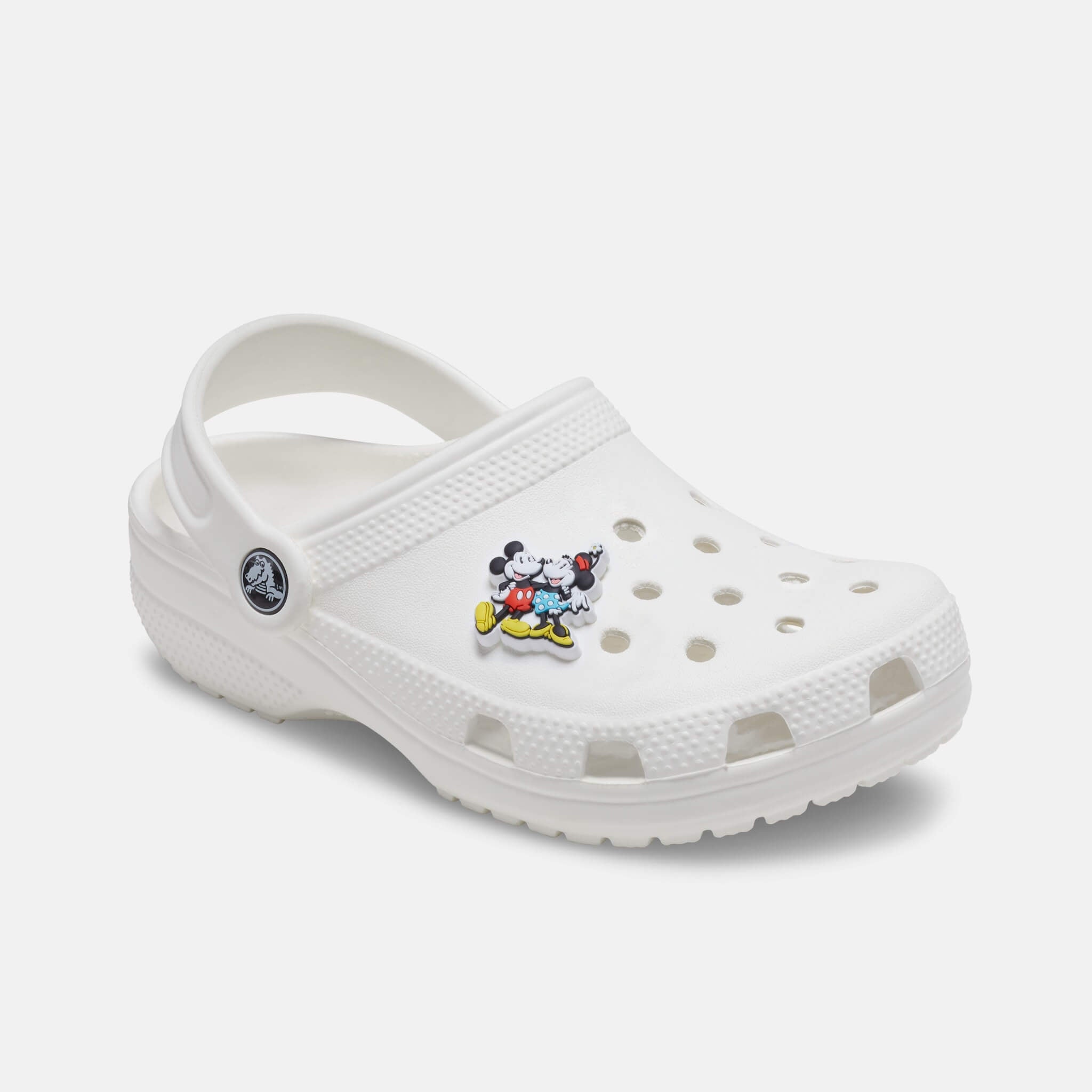 Przypinka Jibbitz – Mickey and Minnie Holding