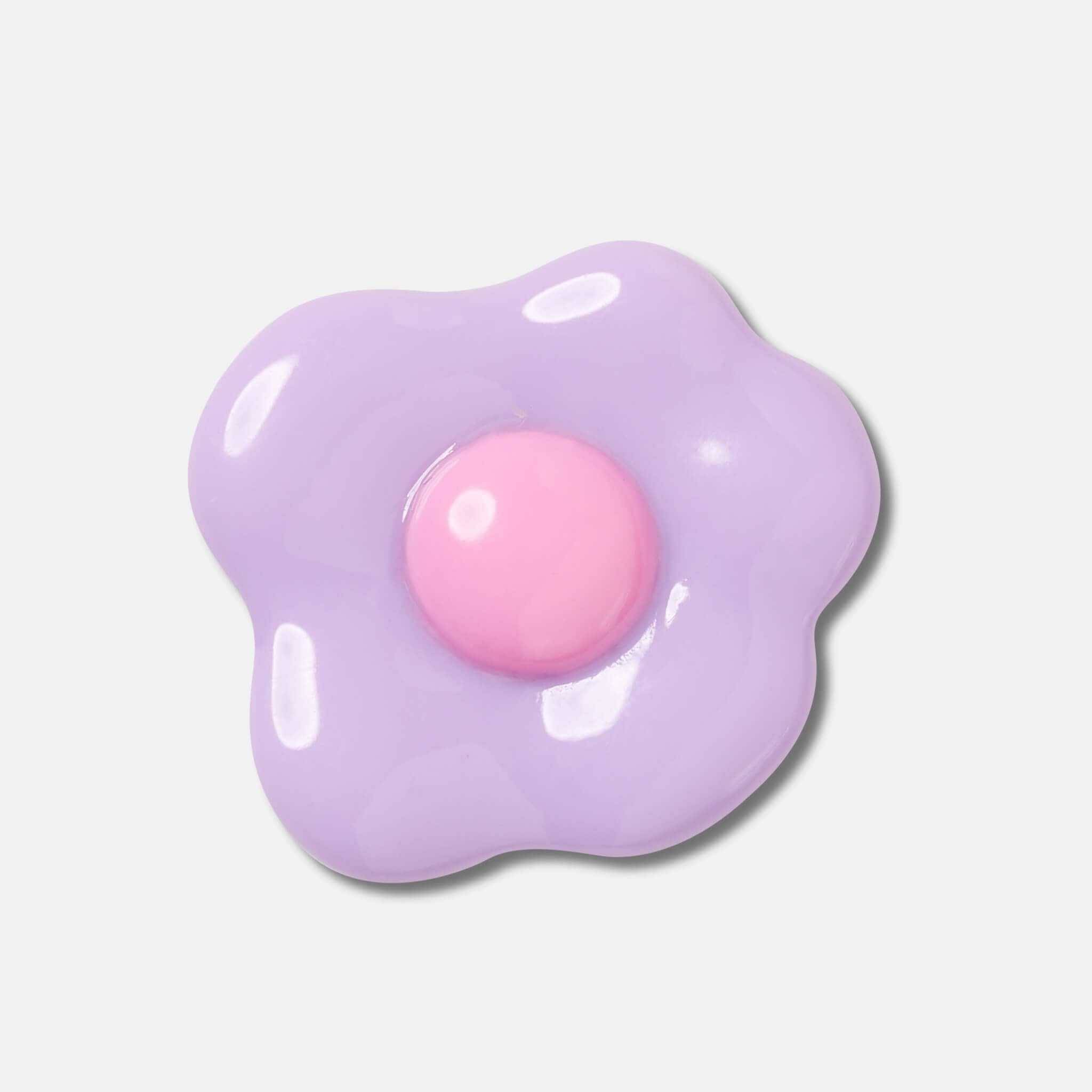 Przypinka Jibbitz – Dainty Acrylic Purple Daisy