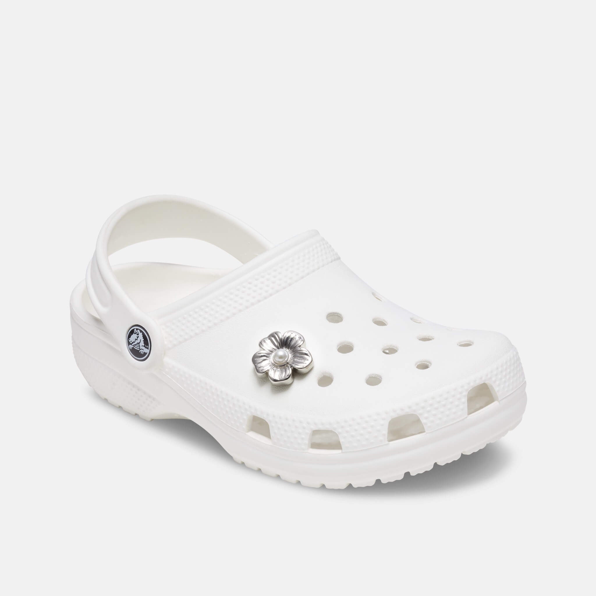 Przypinka Jibbitz – Silver Mnchrm Daisy