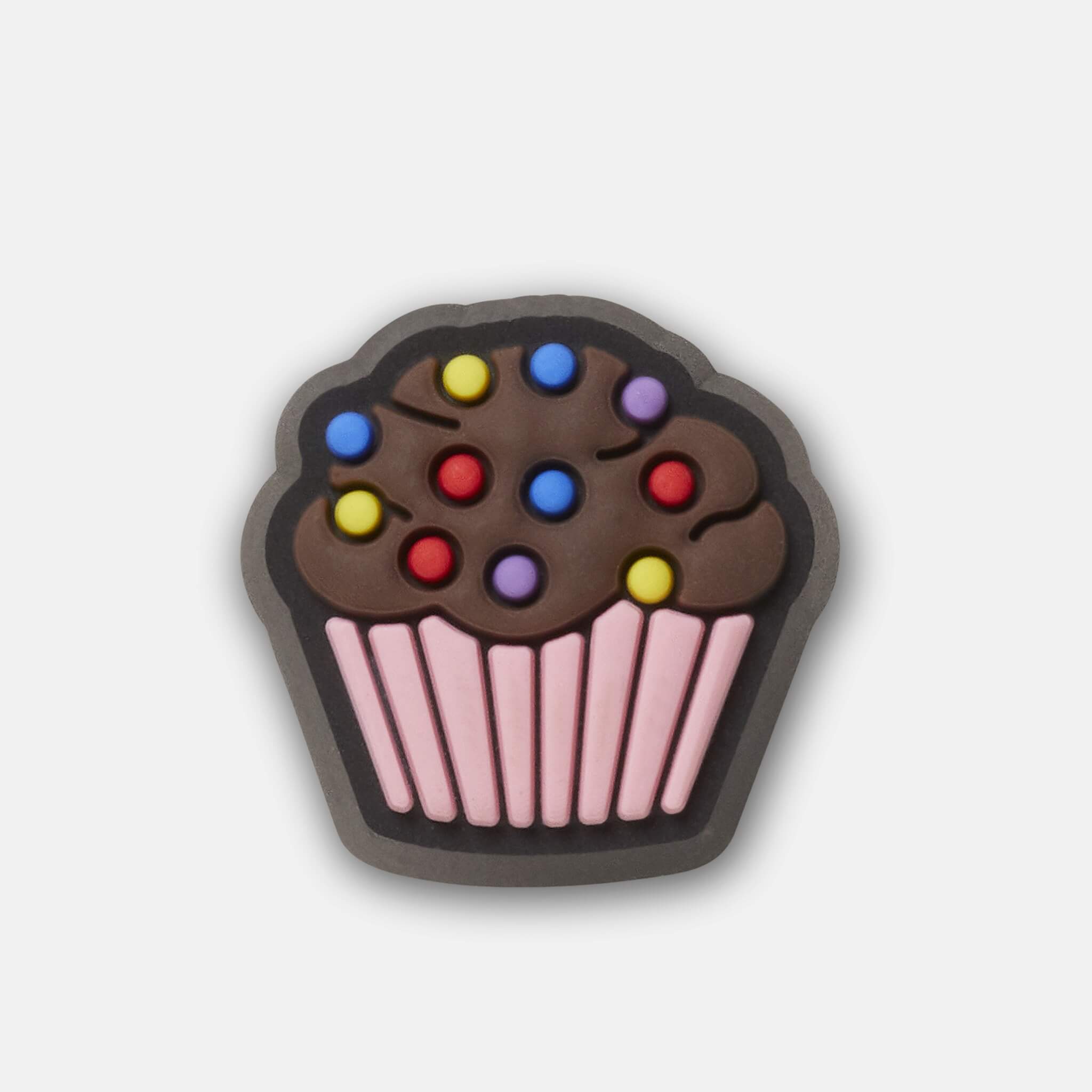 Przypinka Jibbitz – Tiny Chocolate Cupcake