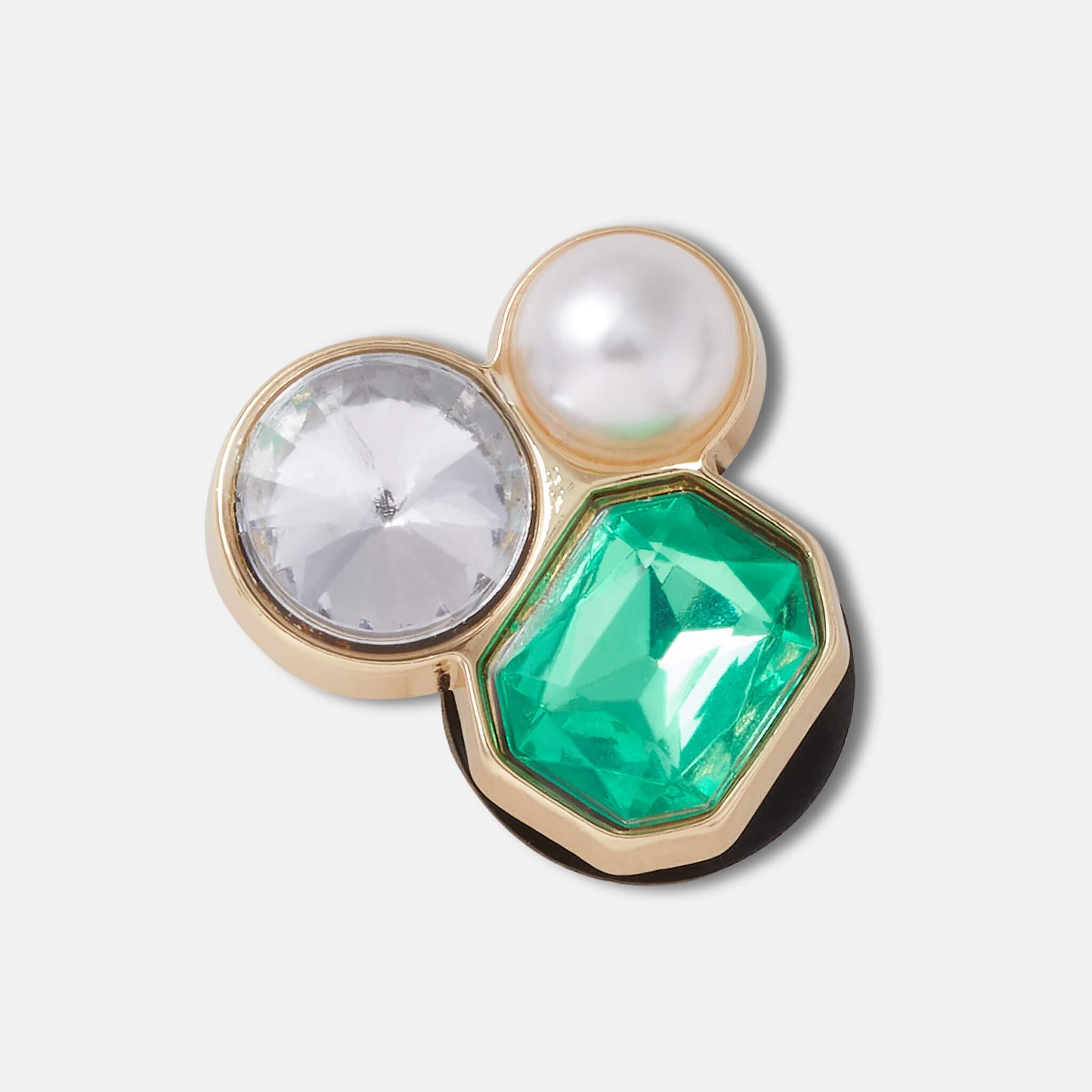 Przypinka Jibbitz – Green Gem Cluster