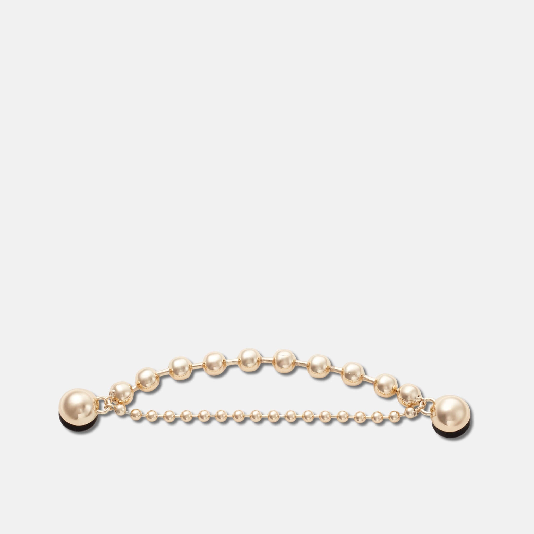 Przypinka Jibbitz – Gold and Crystal Double Chain