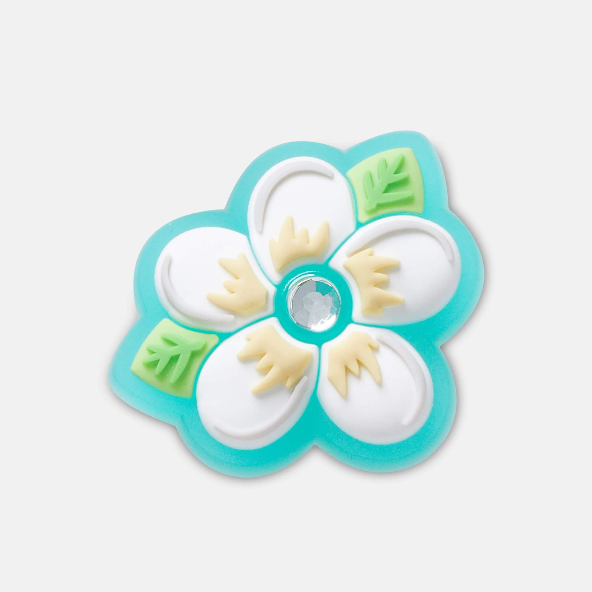 Przypinka Jibbitz – Gem Plumeria Floral