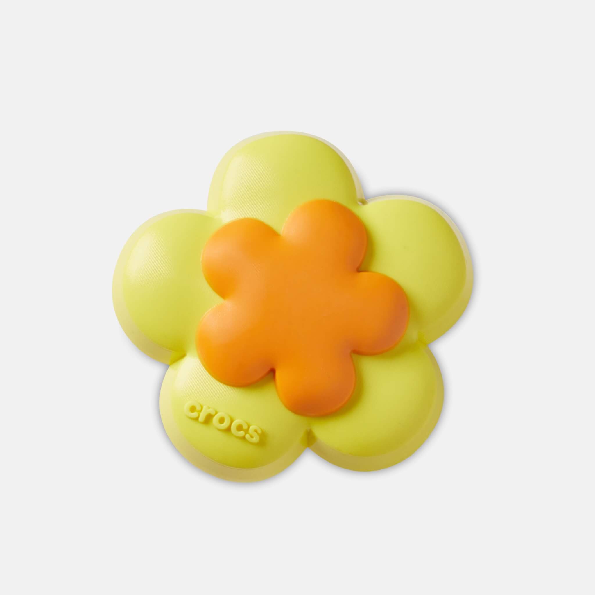 Przypinka Jibbitz – Yellow Double Flower