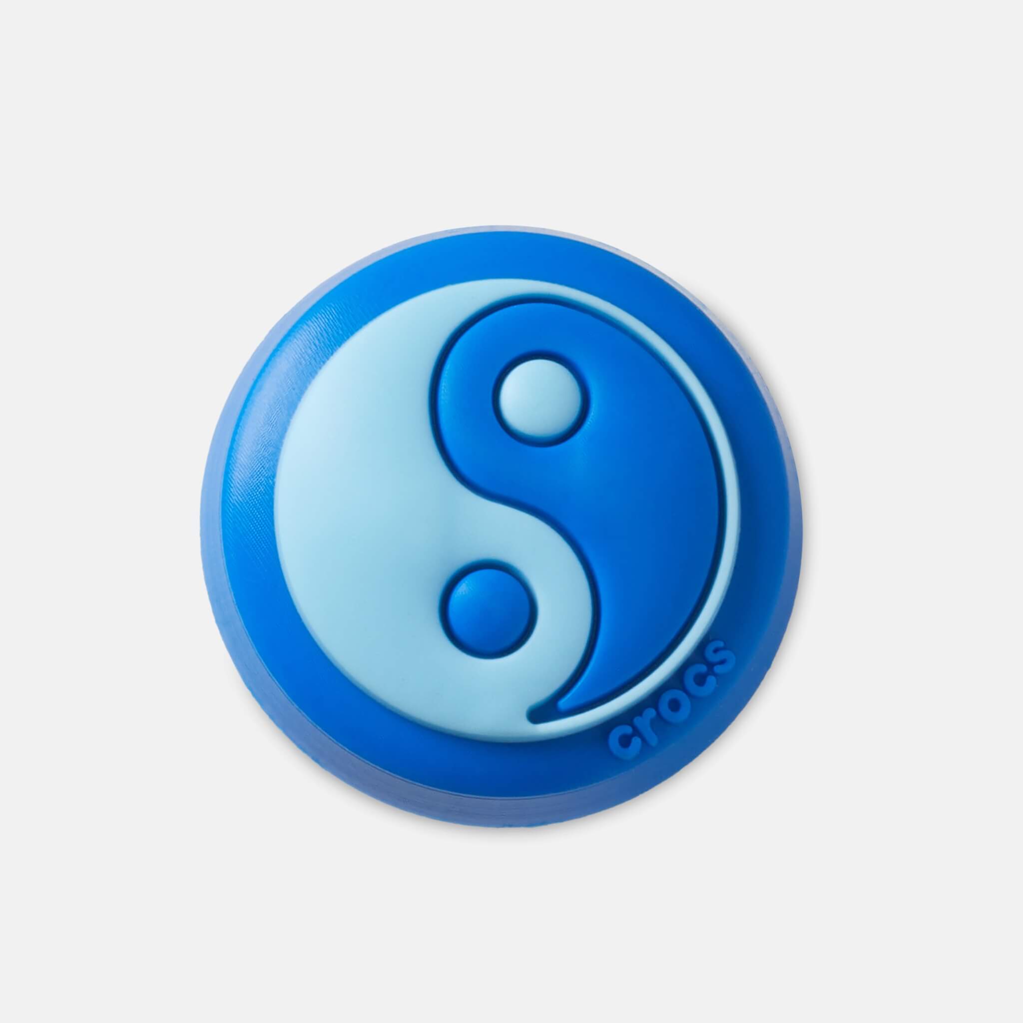 Przypinka Jibbitz – Light and Dark Blue Yin Yang