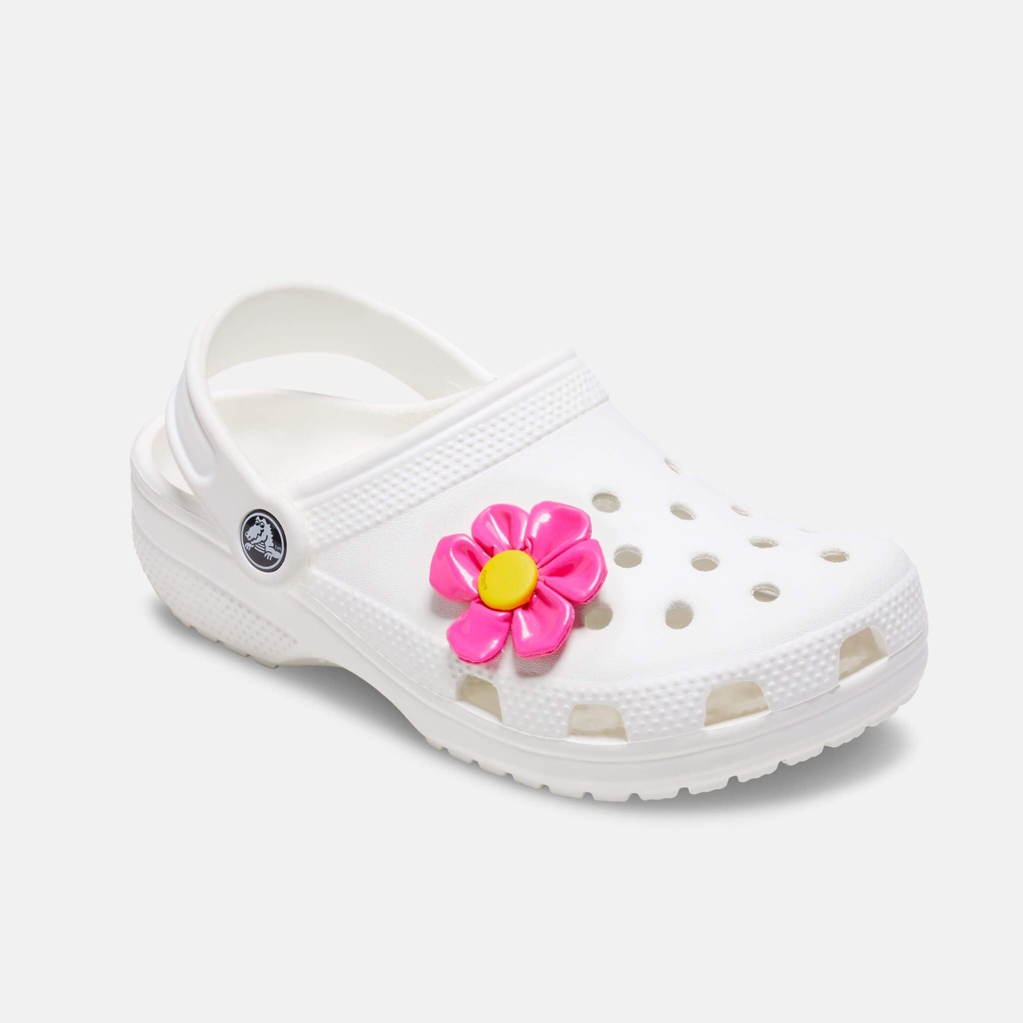 Przypinka Jibbitz – Oversized Large Pink Flower