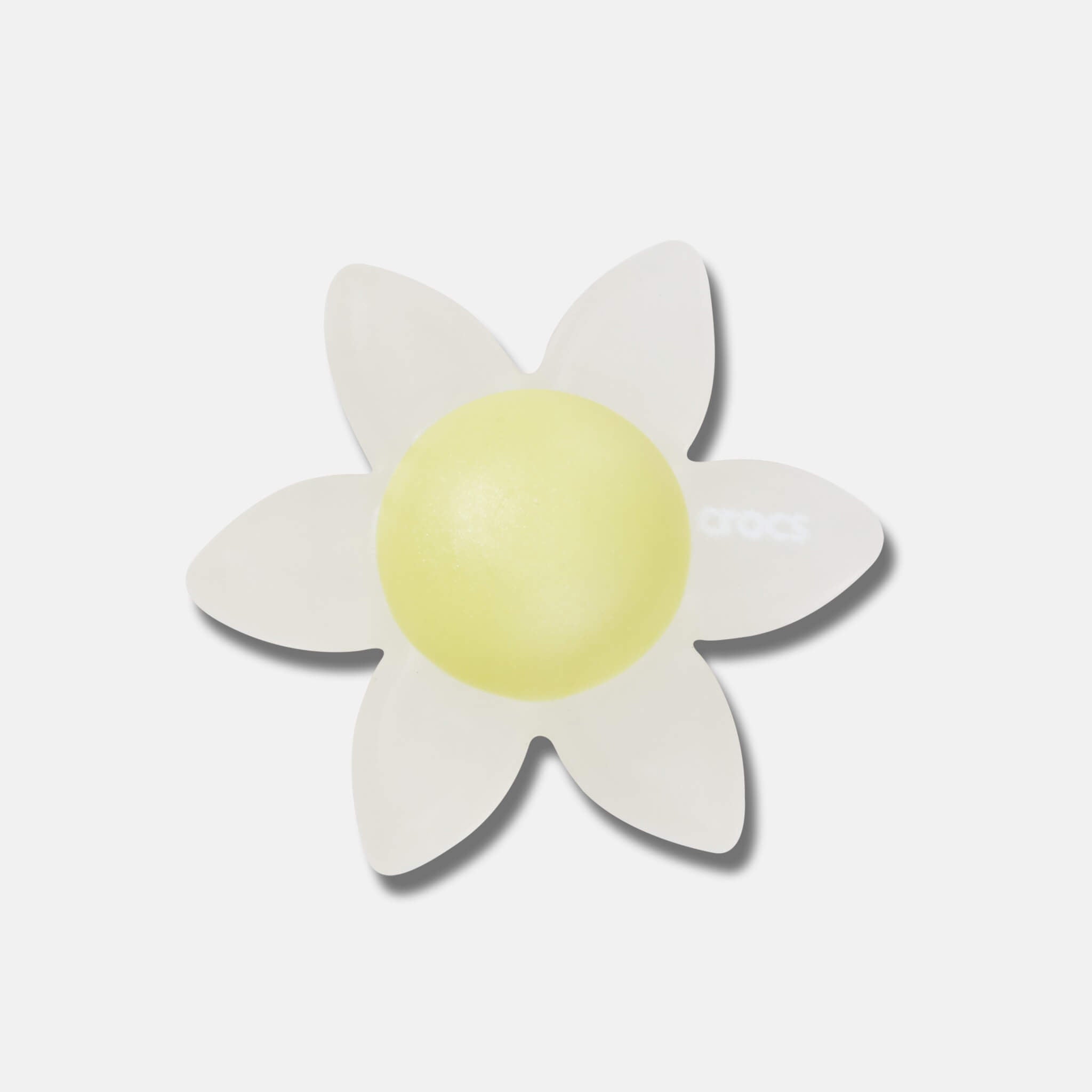 Przypinka Jibbitz – Iridescent Flower with Yellow