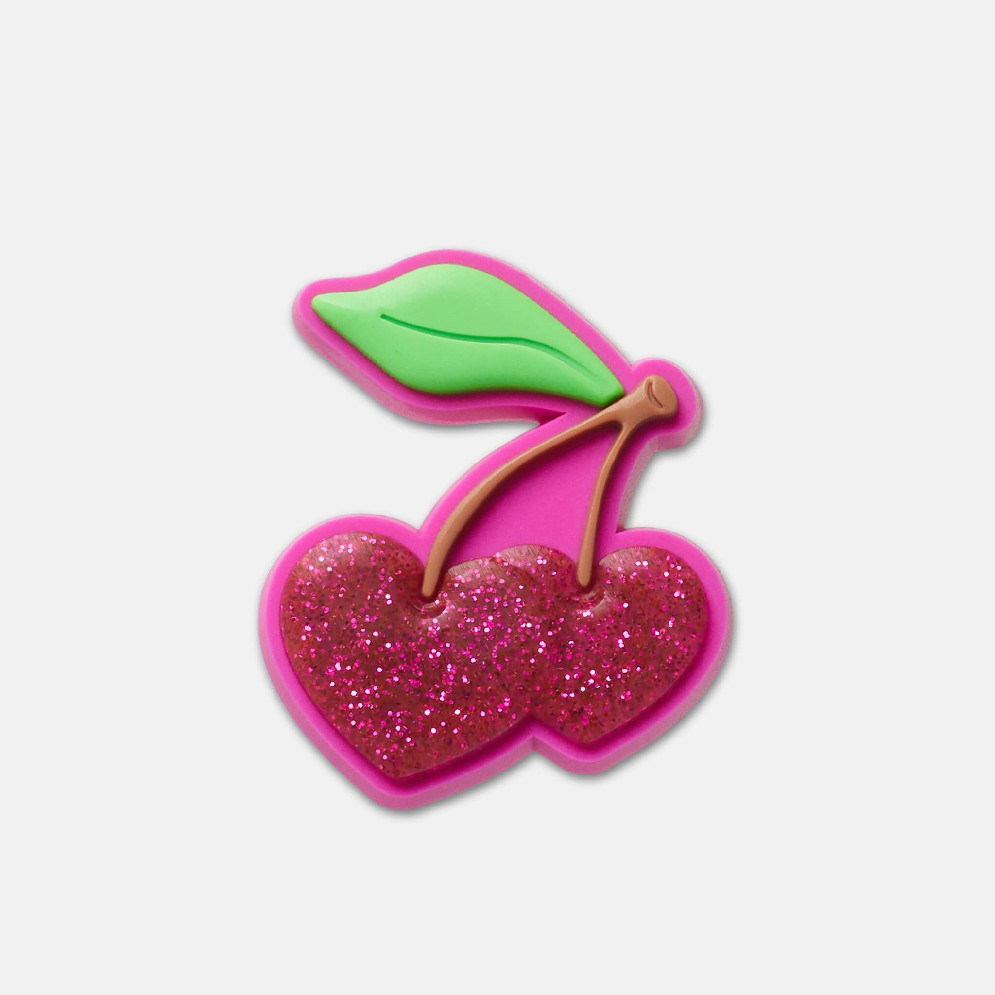 Przypinka Jibbitz – Heart Cherries