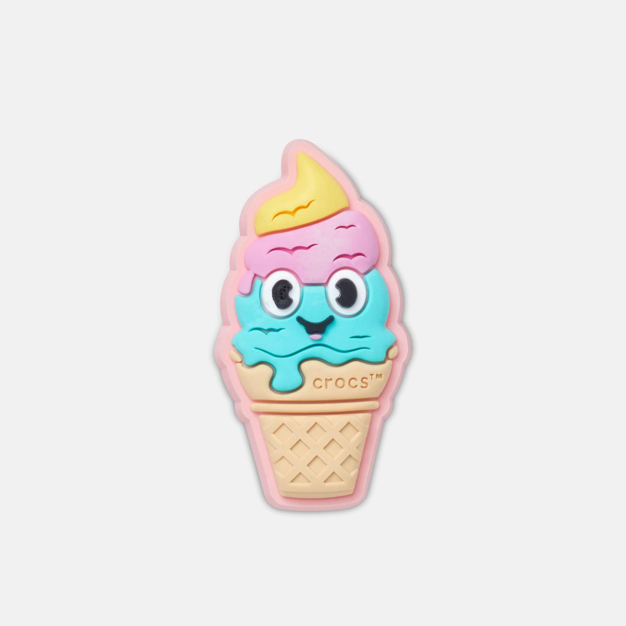 Przypinka Jibbitz – Ice Cream Cone with Smile