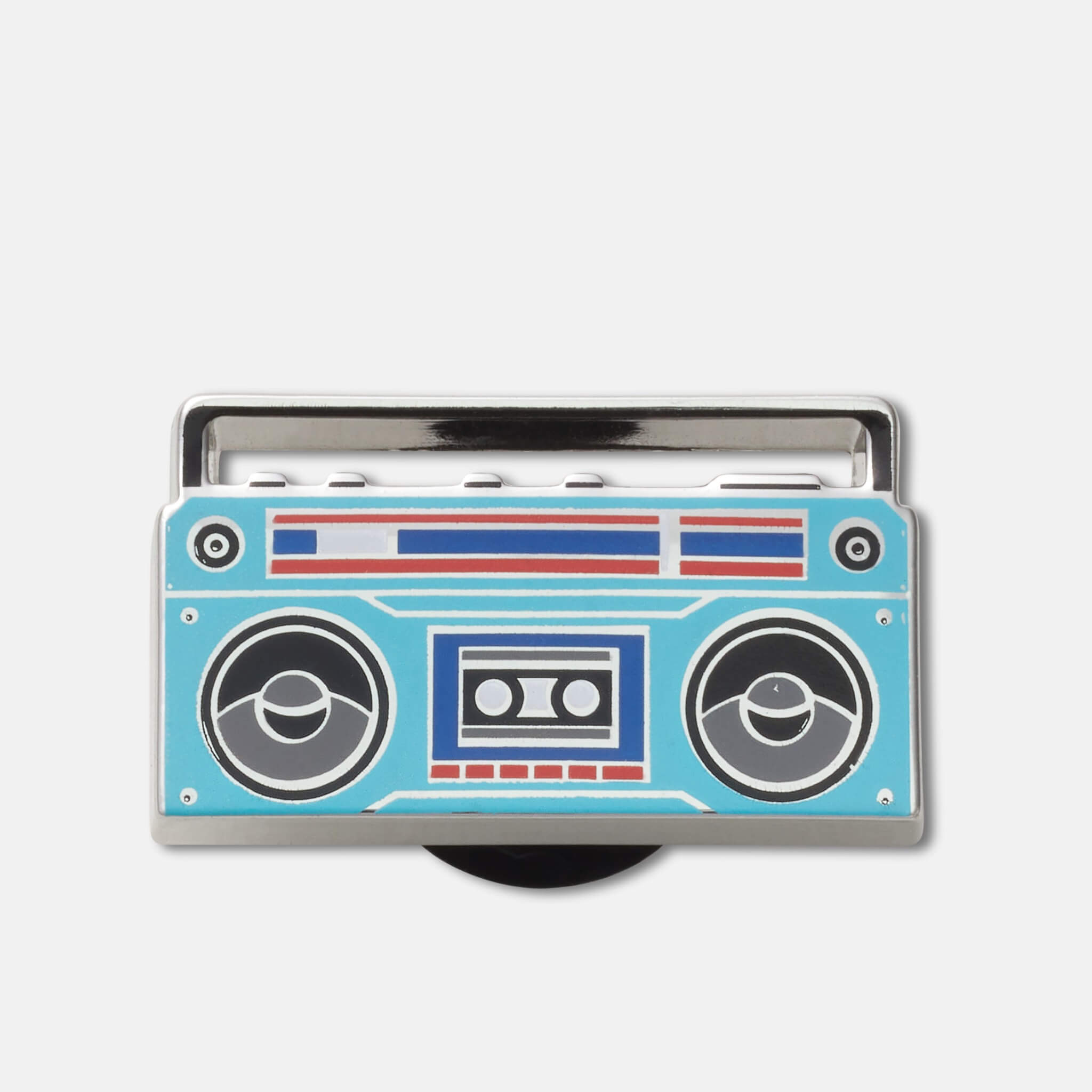 Przypinka Jibbitz – Blue Boom Box