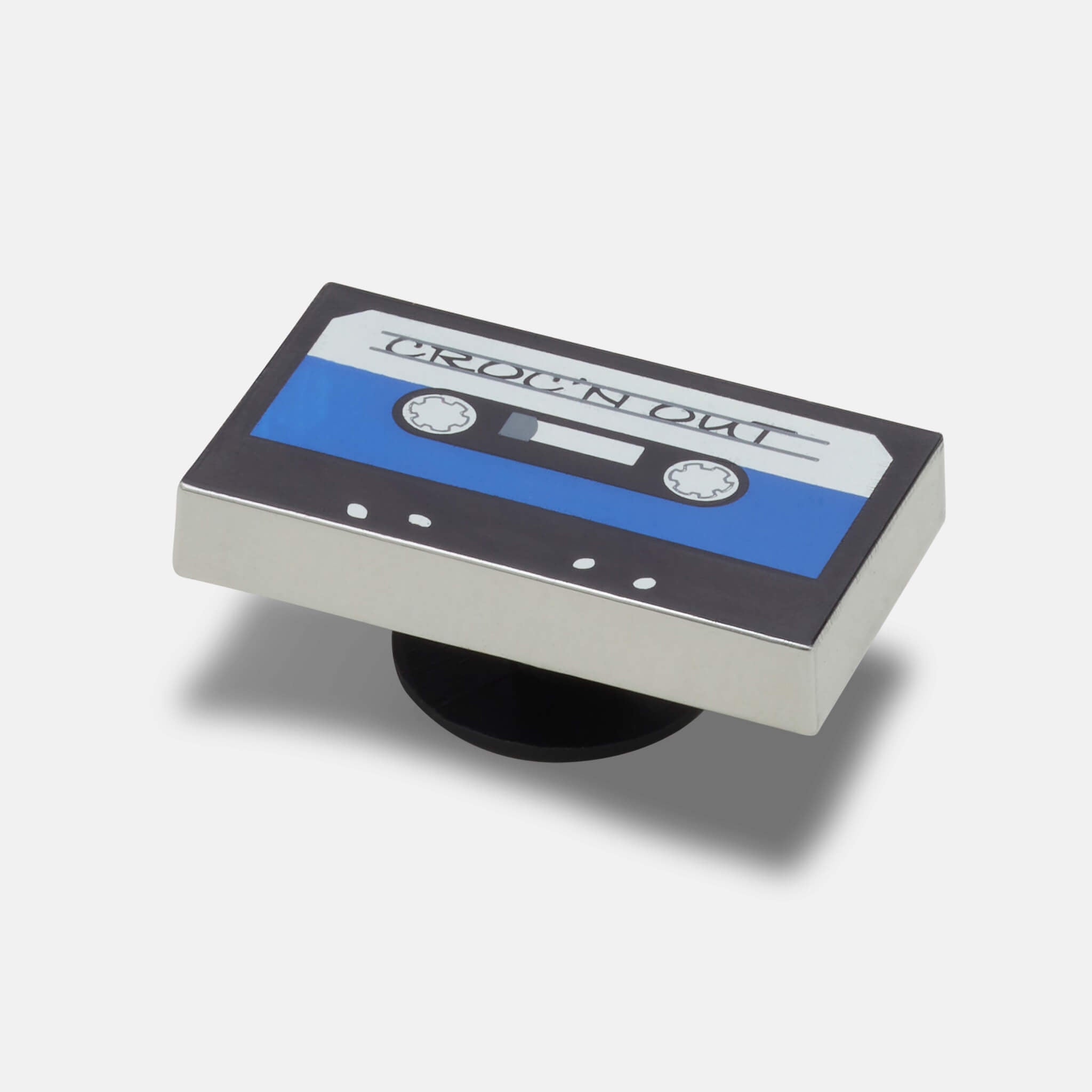 Przypinka Jibbitz – Blue Cassette Tape