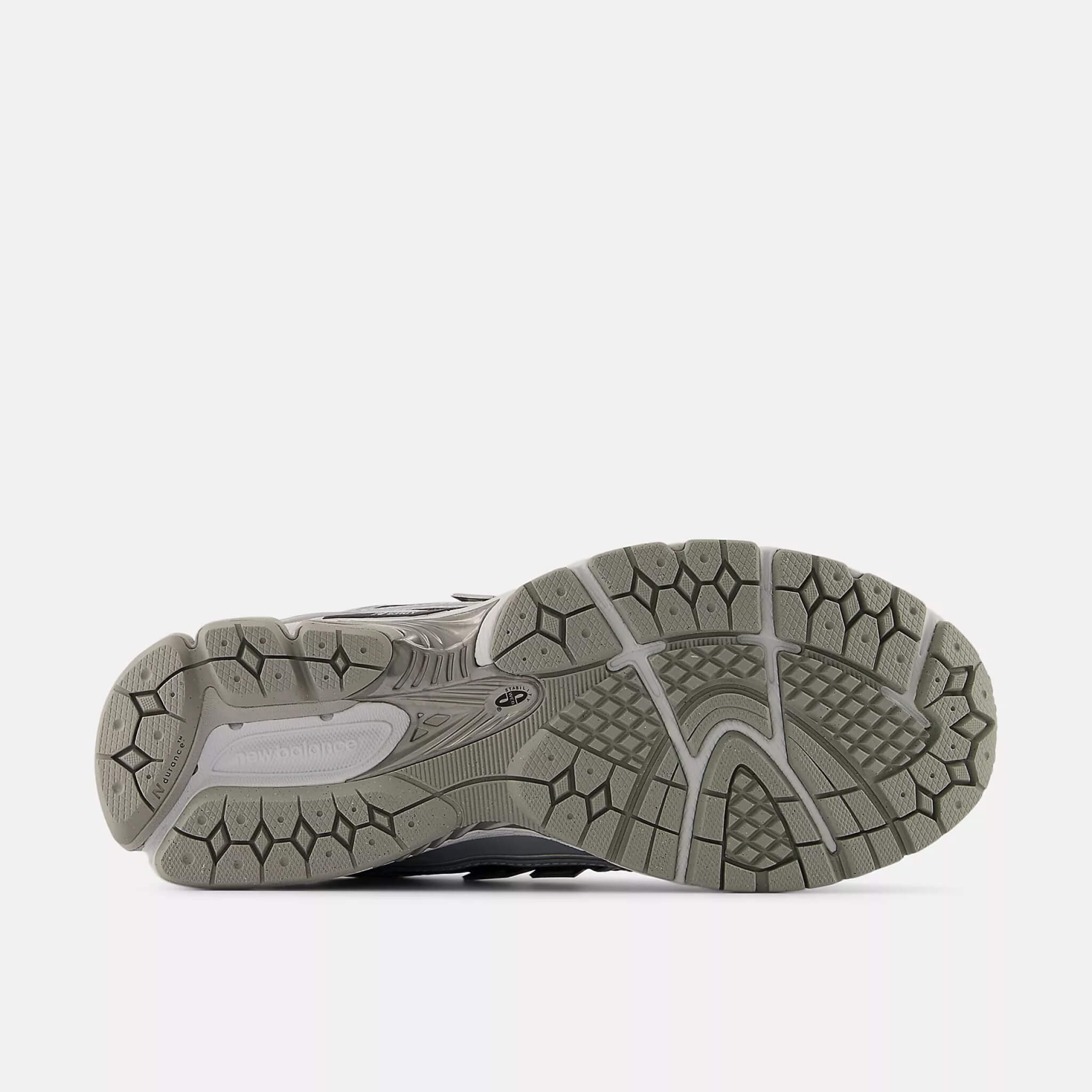 Unisex srebrno-czarne sneakersy New Balance U1906R