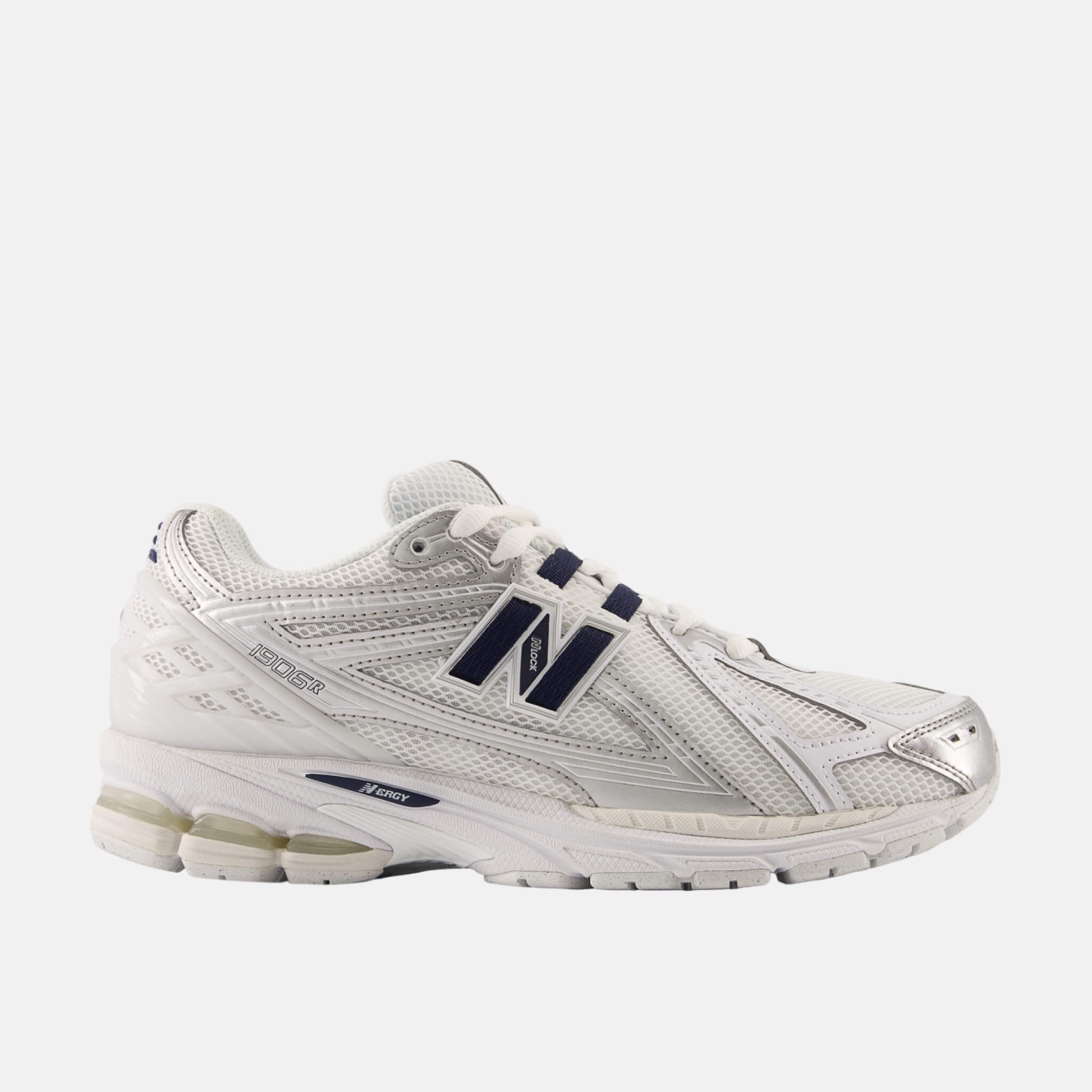 Unisex srebrno-białe sneakersy New Balance U1906R