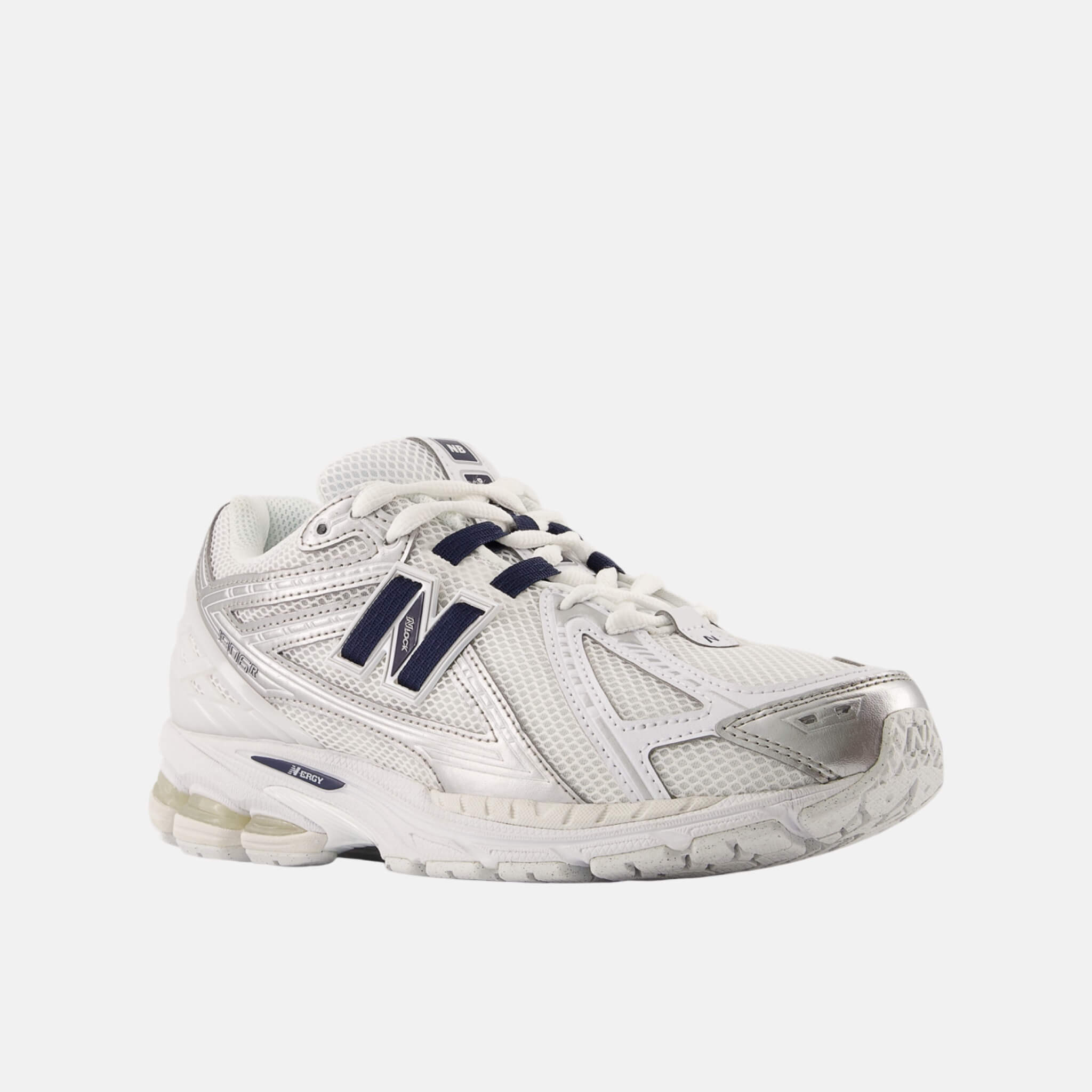 Unisex srebrno-białe sneakersy New Balance U1906R