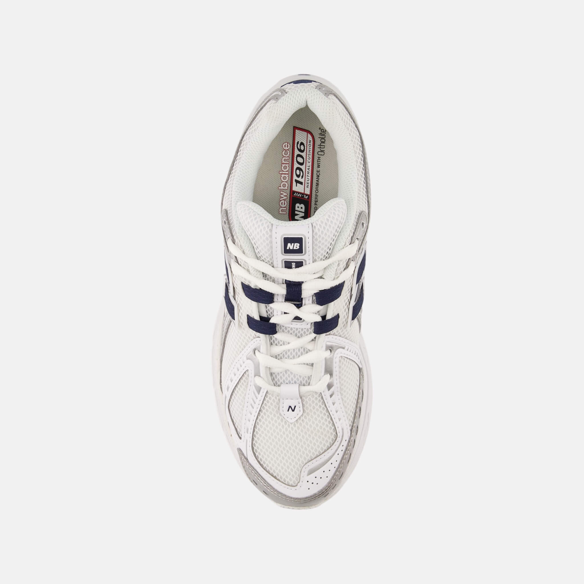 Unisex srebrno-białe sneakersy New Balance U1906R