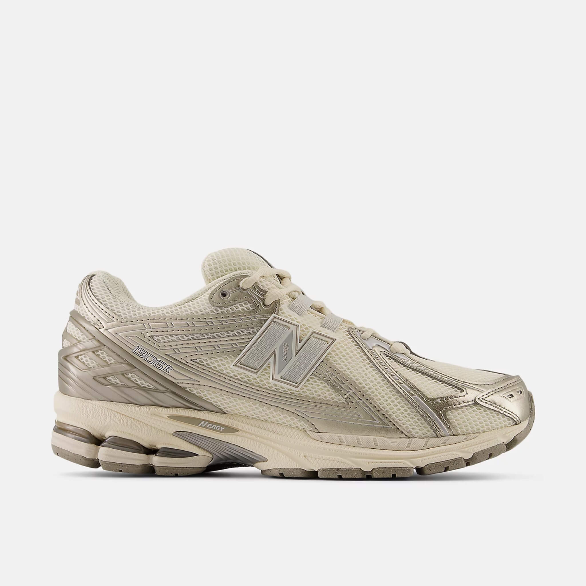 Unisexowe beżowo-złote sneakersy New Balance U1906R
