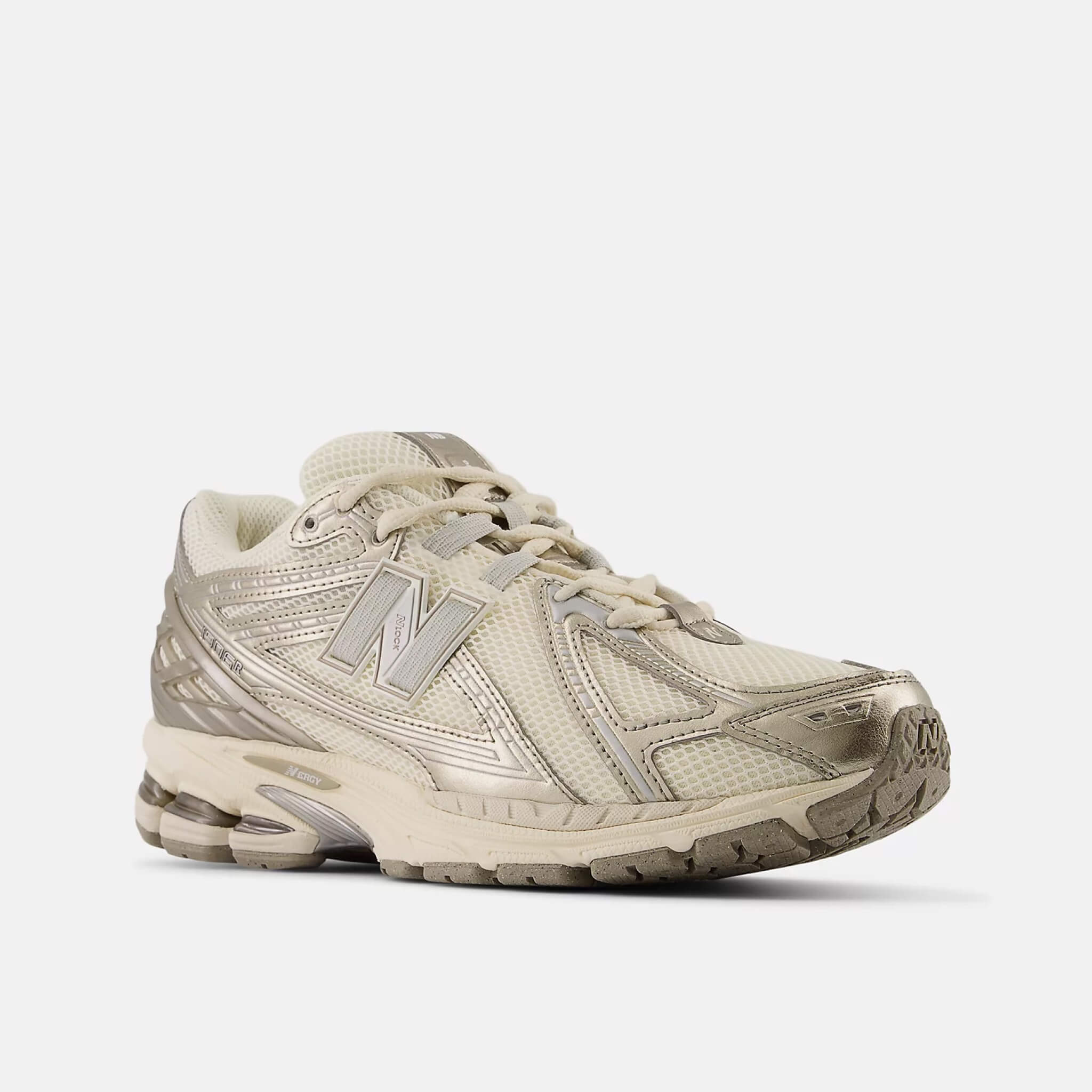 Unisexowe beżowo-złote sneakersy New Balance U1906R