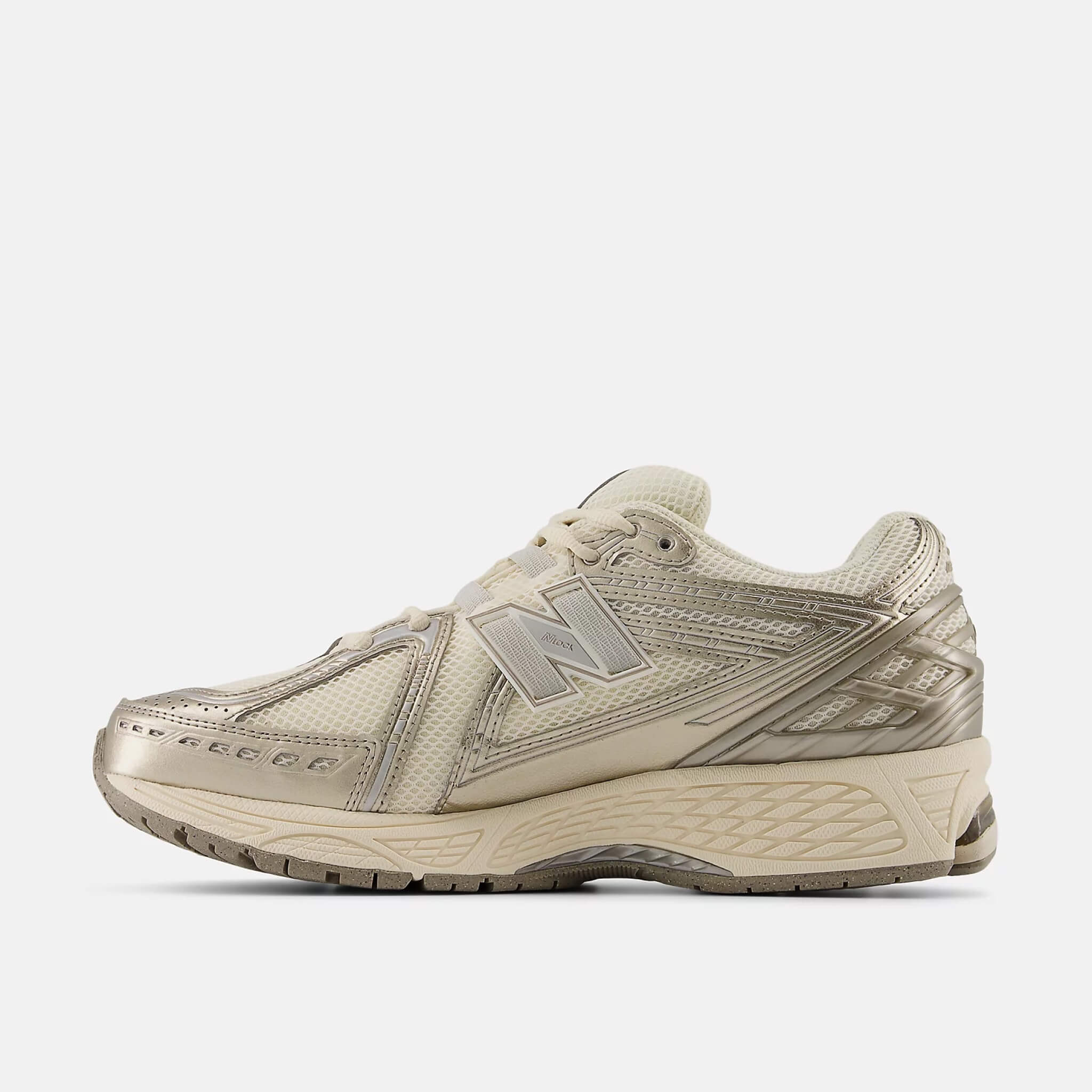 Unisexowe beżowo-złote sneakersy New Balance U1906R