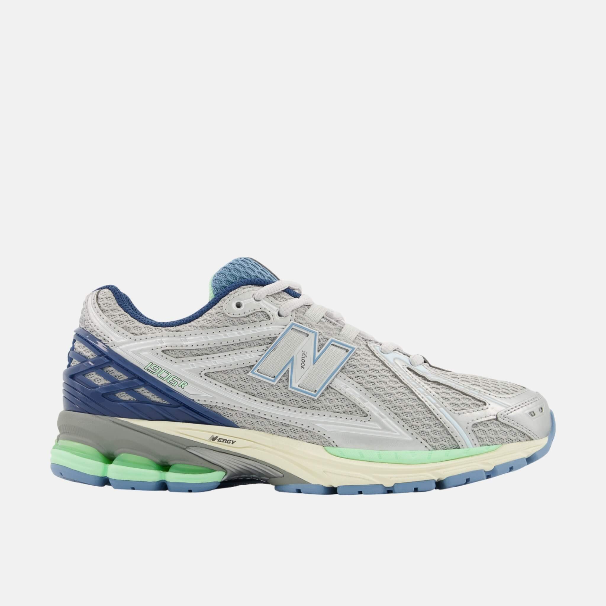 Unisex szaro-niebieskie sneakersy New Balance U1906R