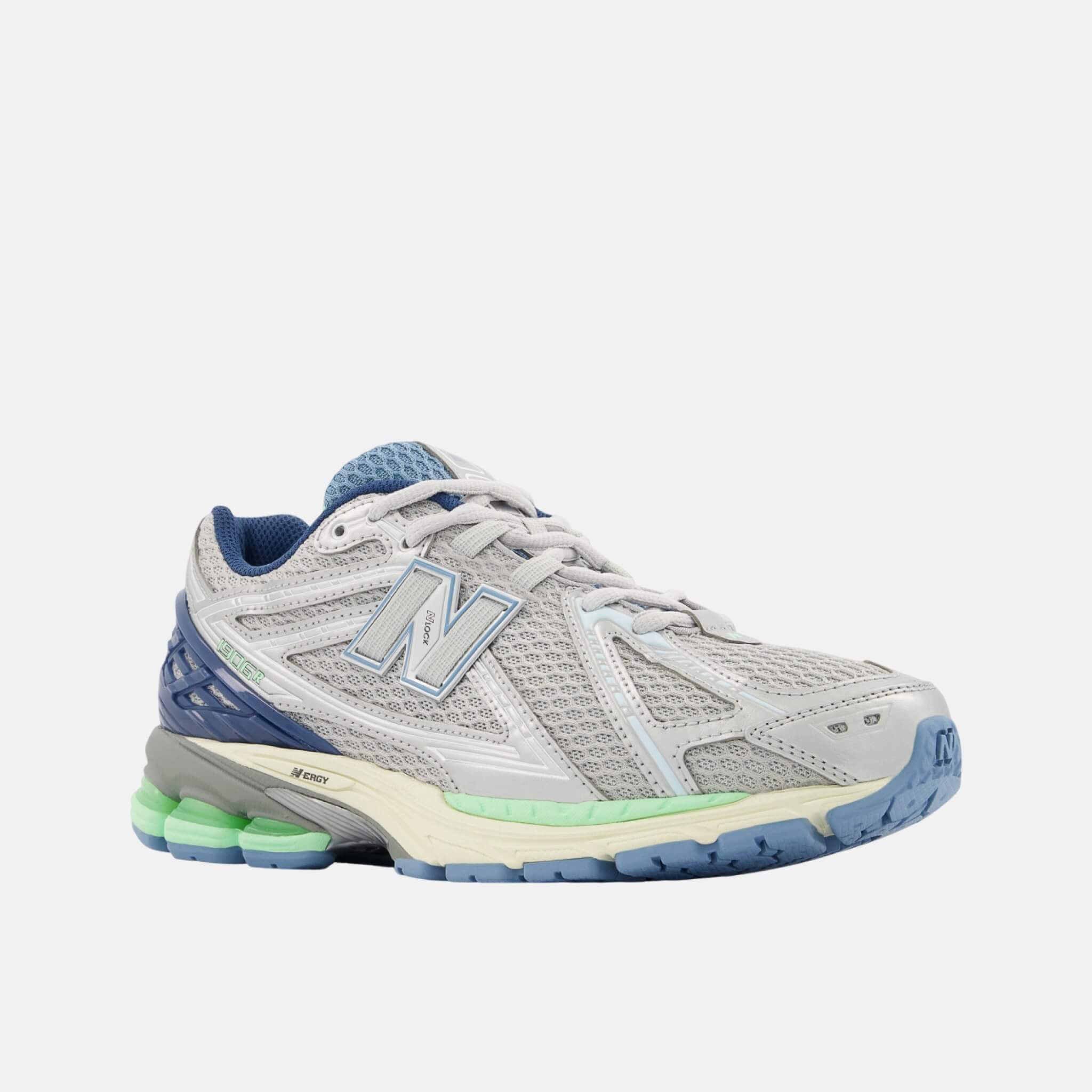 Unisex szaro-niebieskie sneakersy New Balance U1906R