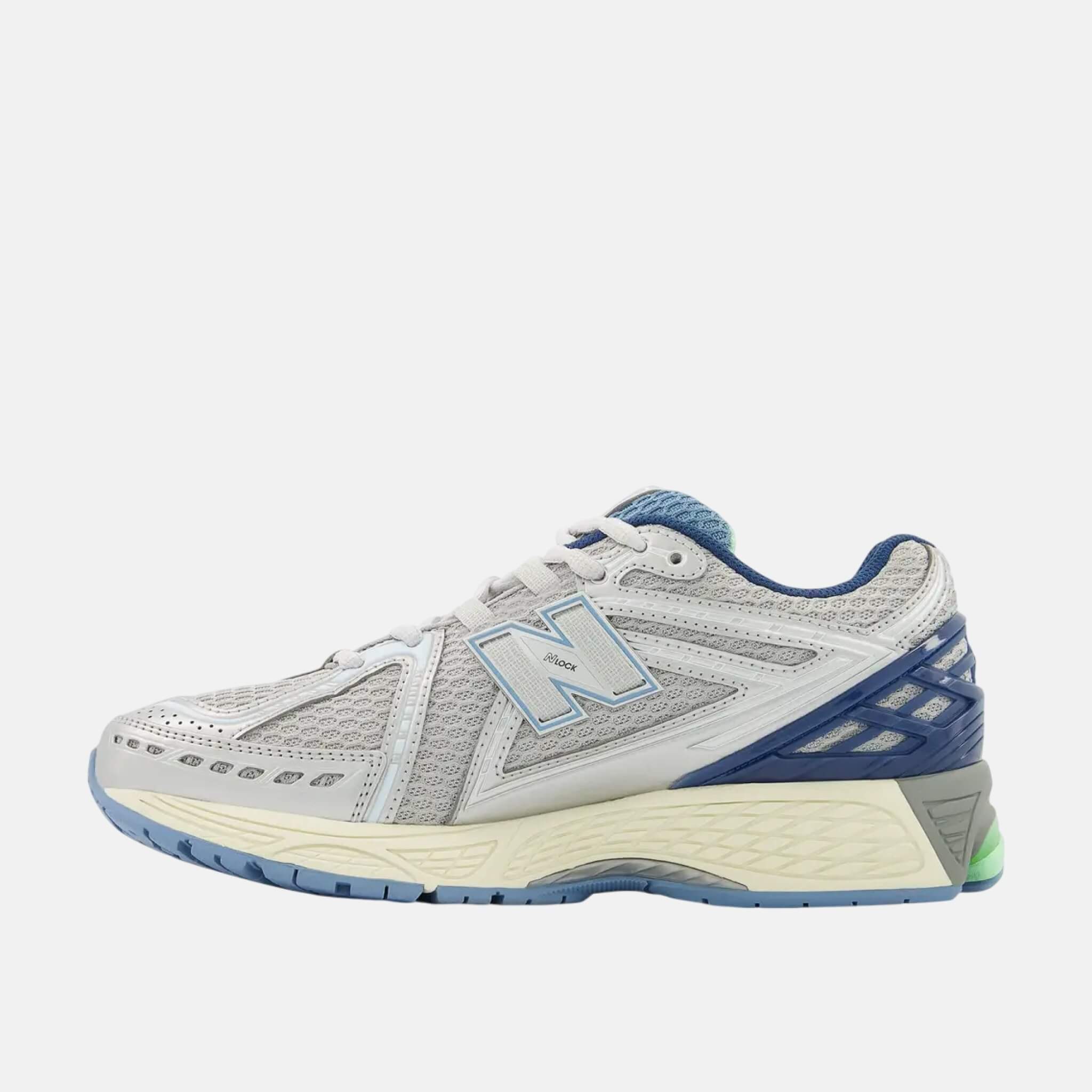 Unisex szaro-niebieskie sneakersy New Balance U1906R