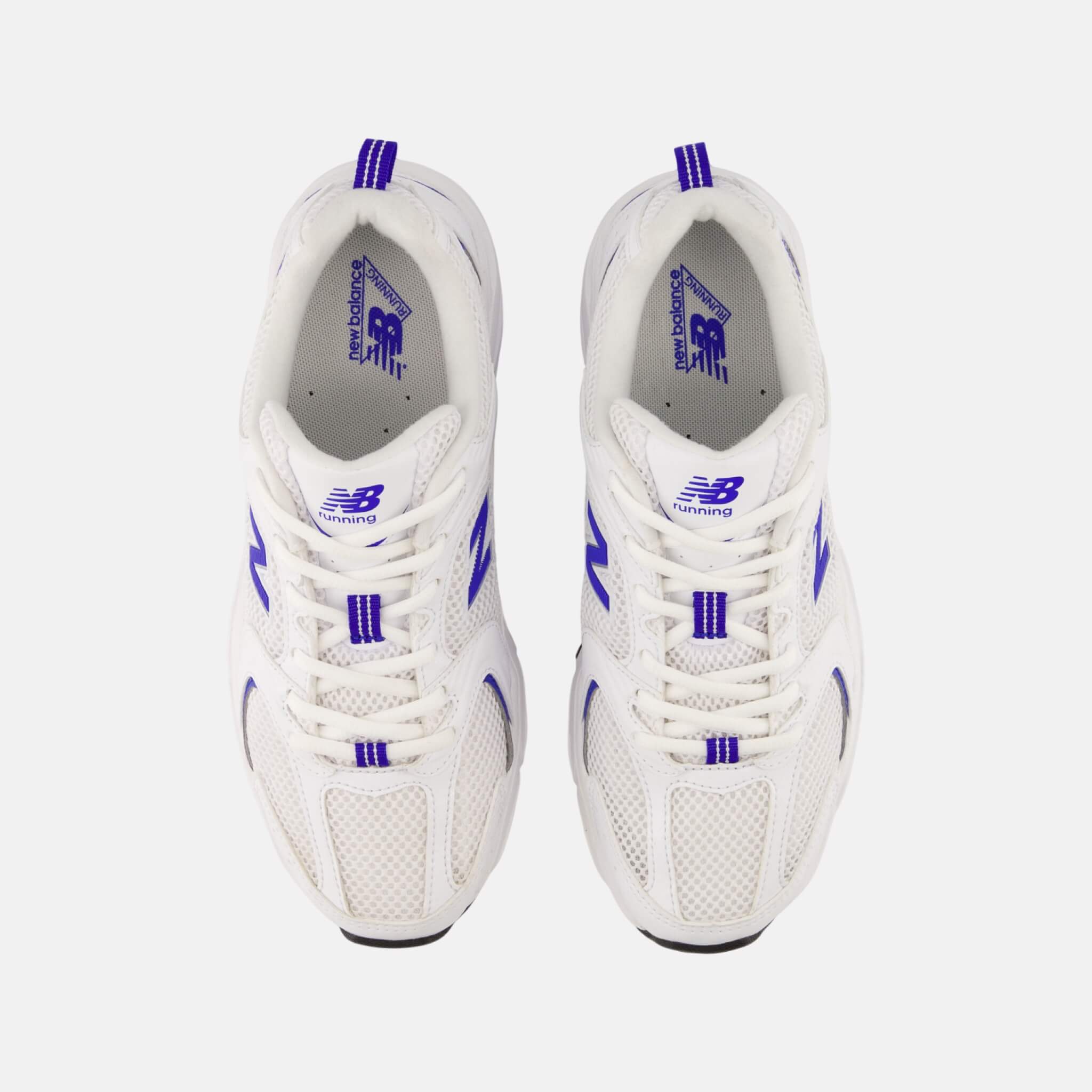 Unisex biało-niebieskie sneakersy New Balance U530