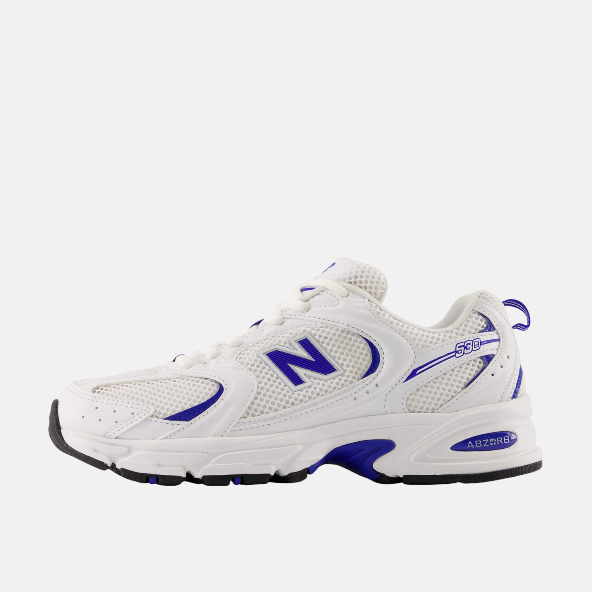 Unisex biało-niebieskie sneakersy New Balance U530