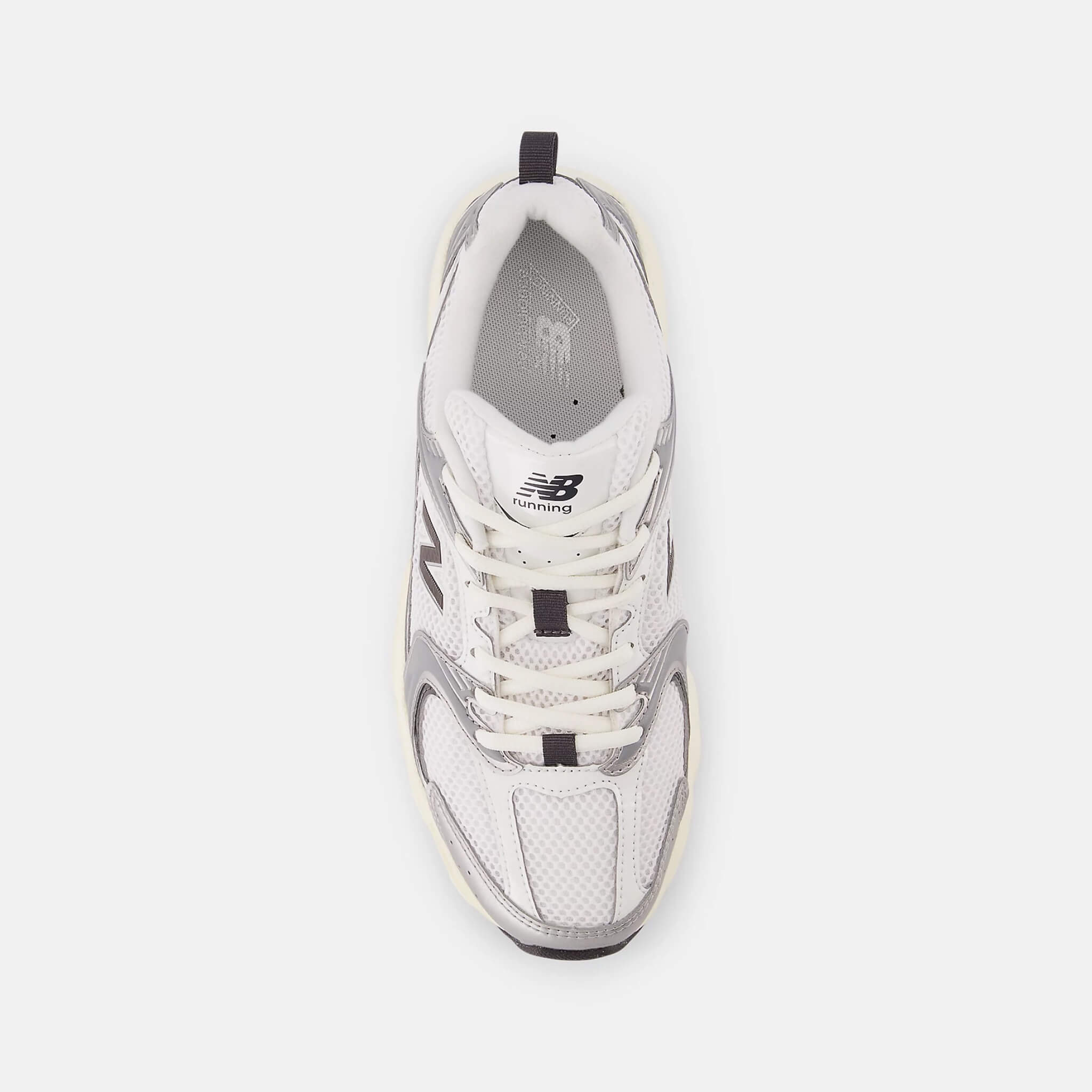 Unisex biało-szare sneakersy New Balance U530