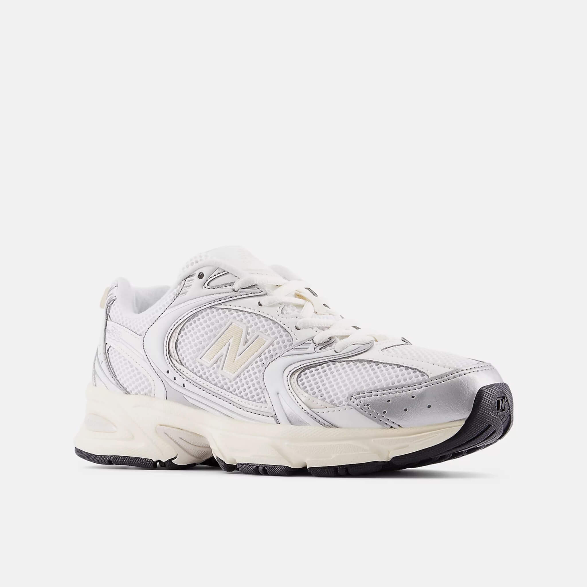 Unisex szaro-srebrne sneakersy New Balance U530