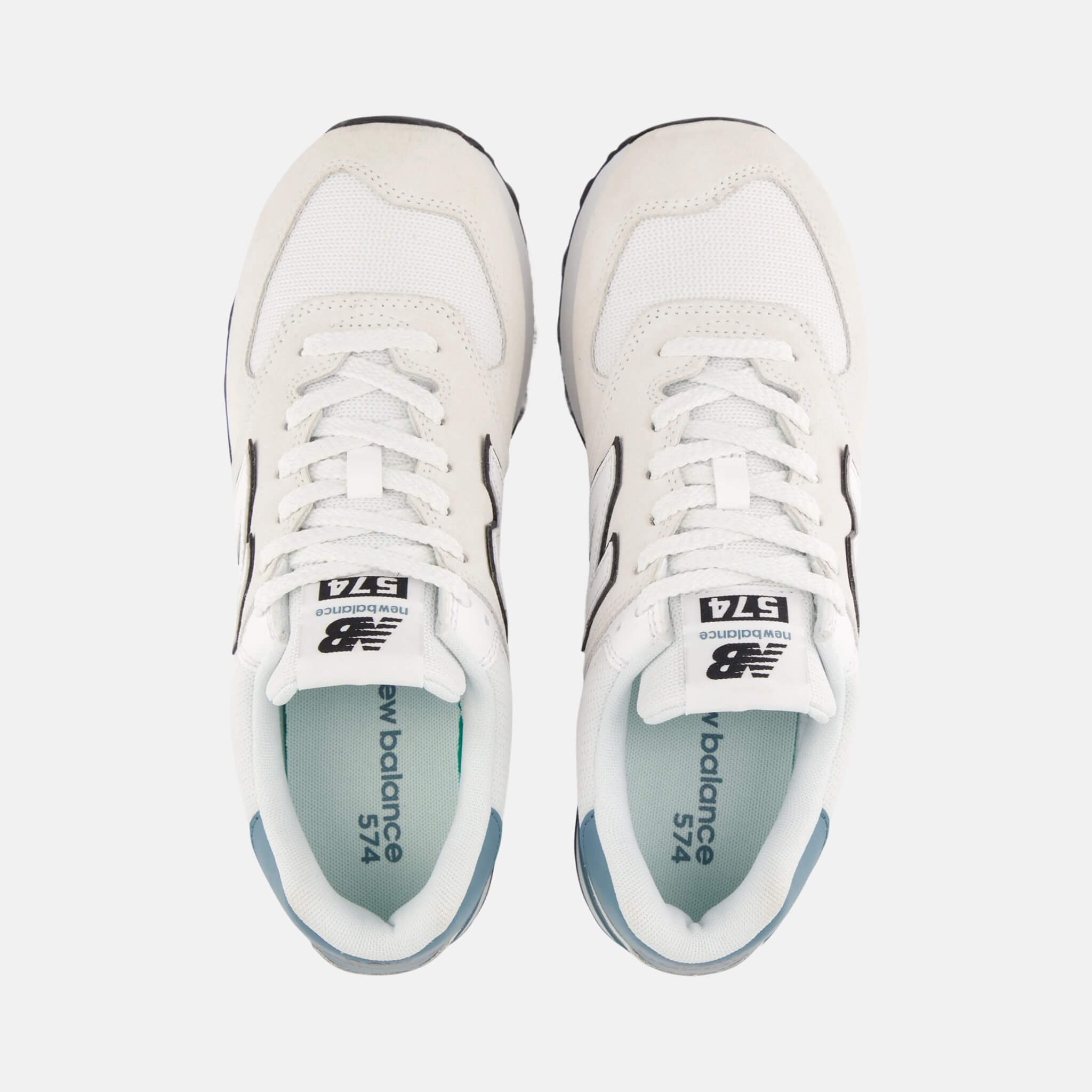 Unisex szaro-białe sneakersy New Balance U57452Z
