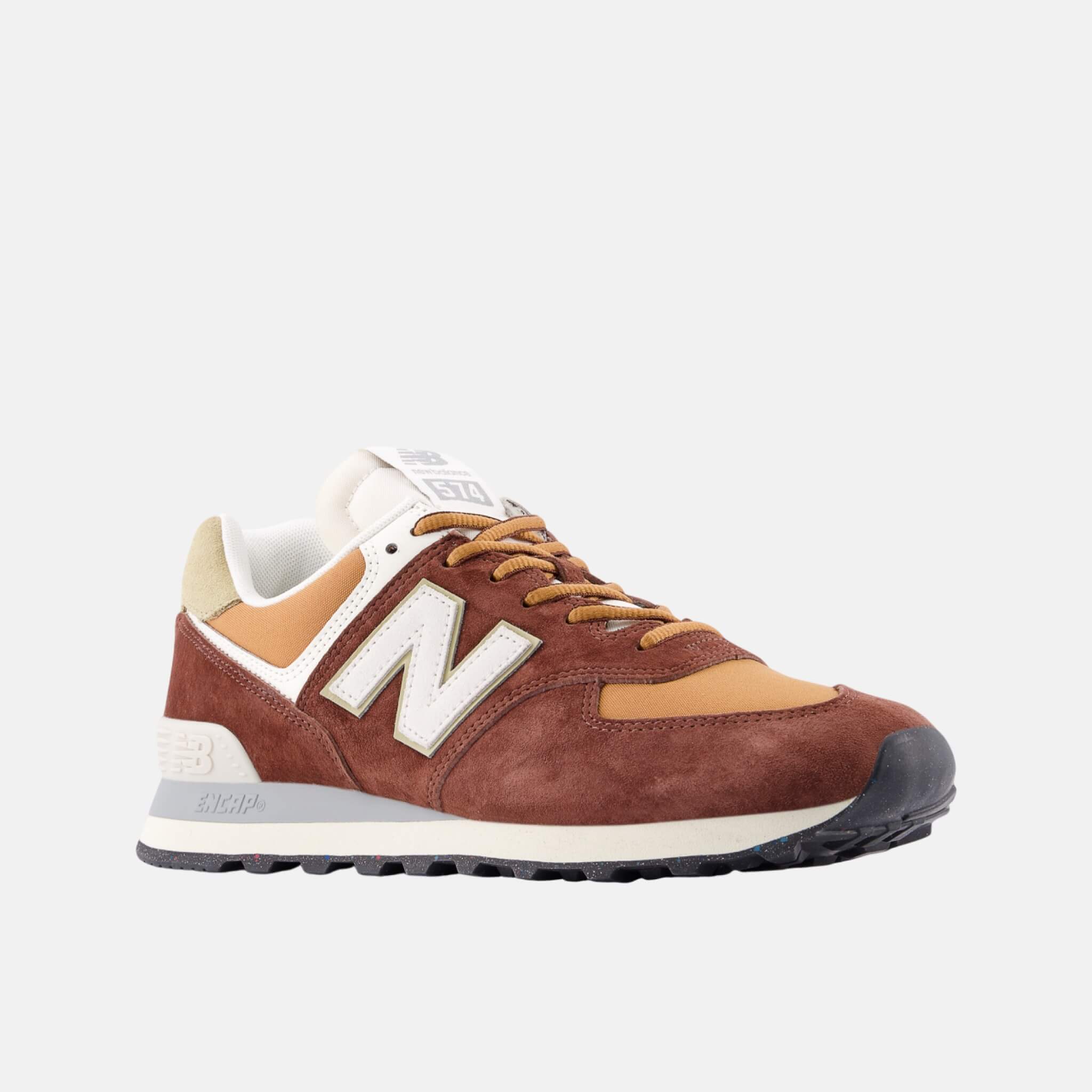 Unisex brązowe sneakersy New Balance U574