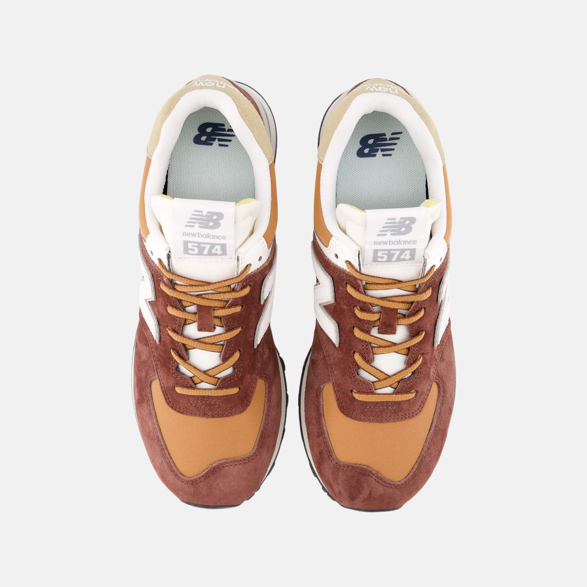 Unisex brązowe sneakersy New Balance U574