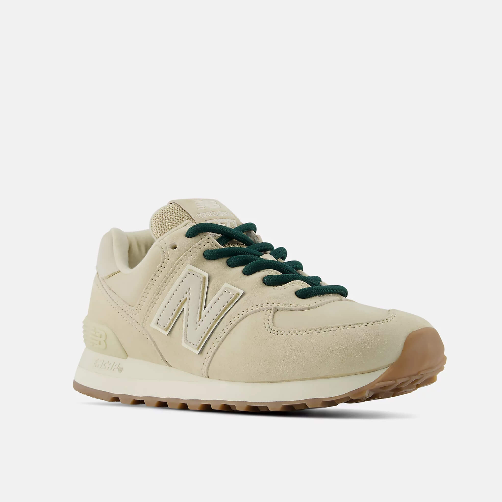 Damskie beżowe sneakersy New Balance W57480T