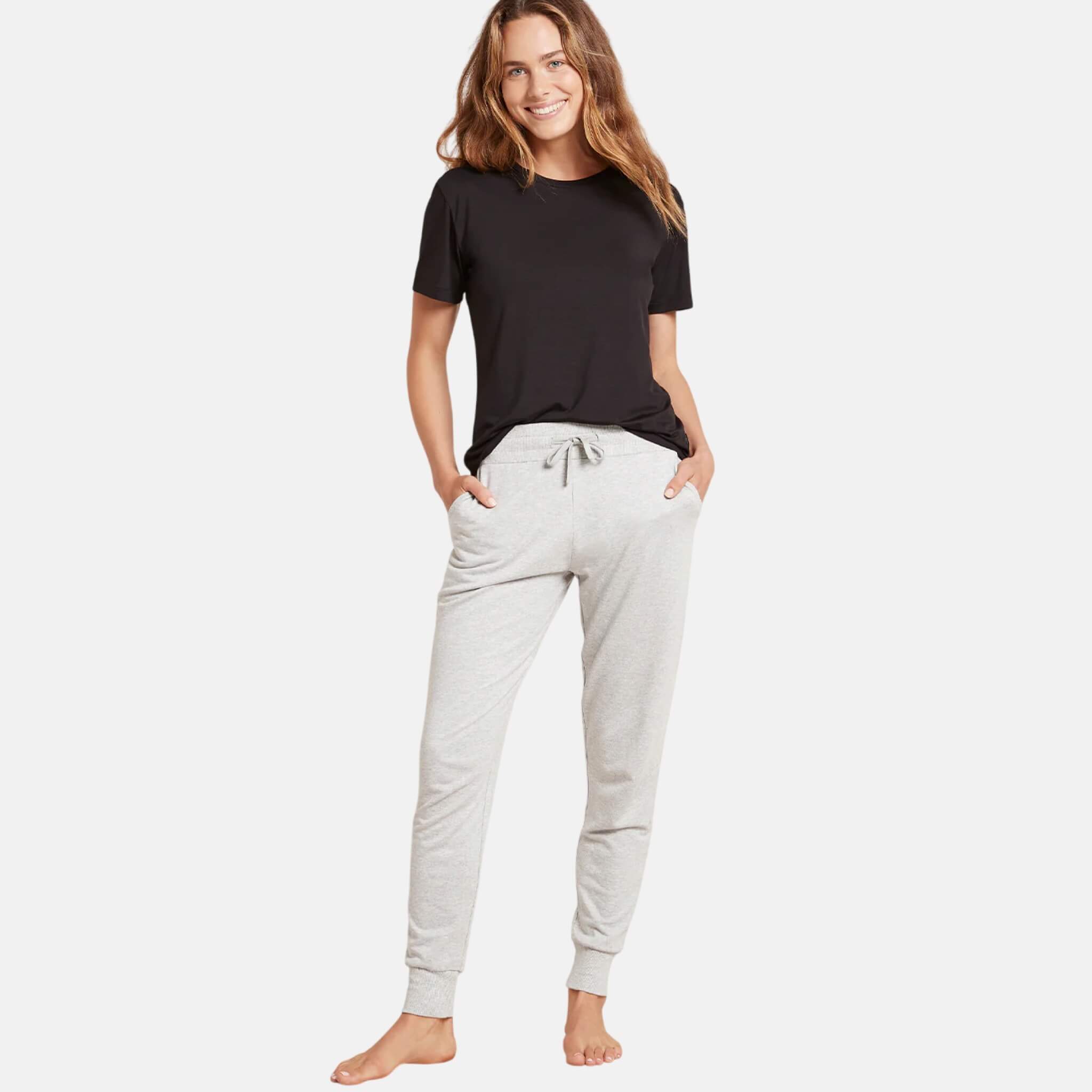 Damskie szare spodnie dresowe Boody Weekend Joggers