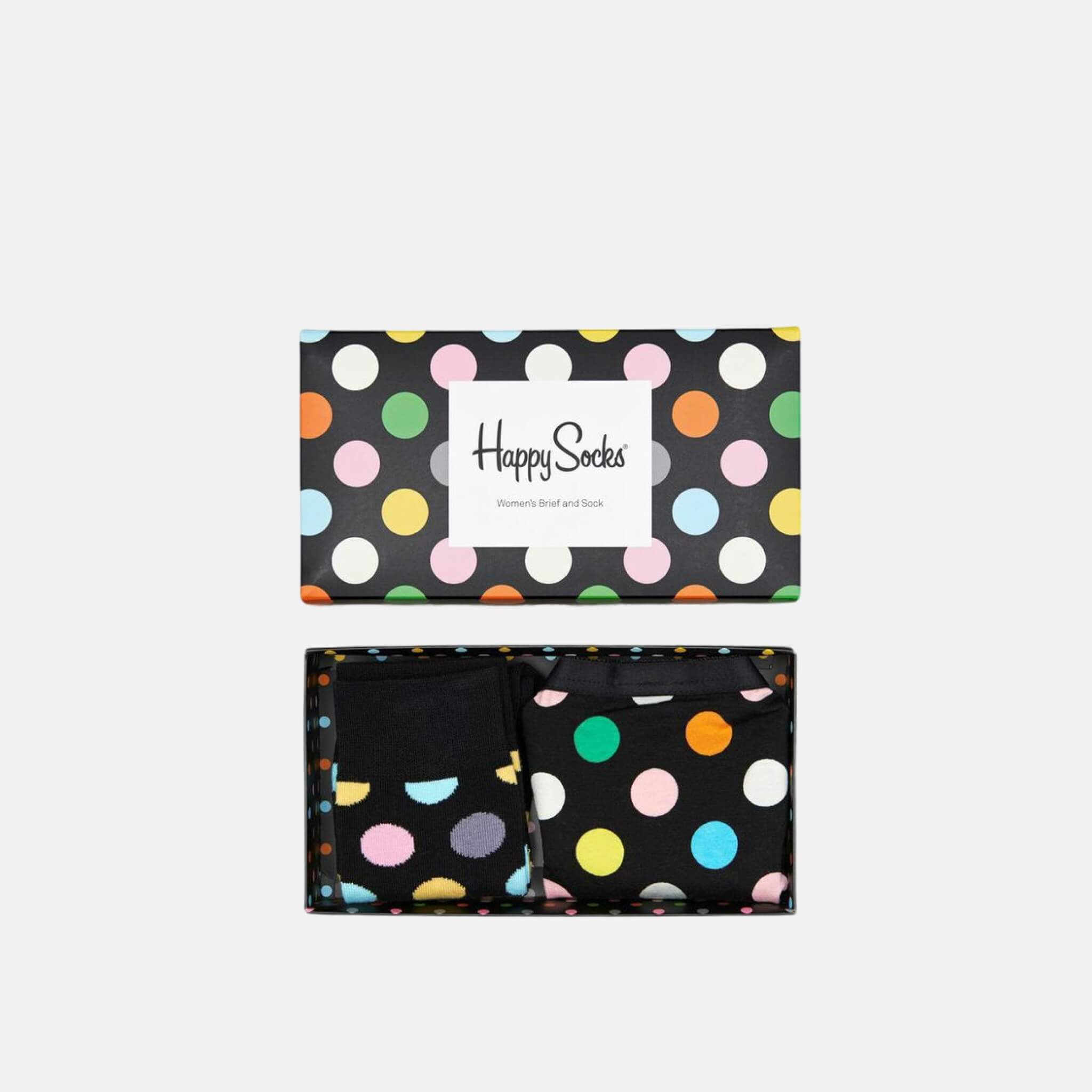 Pudełko prezentowe skarpet i bielizny Happy Socks Combo Brief – 2 pary